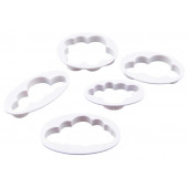 Набор вырубок Облака 5шт