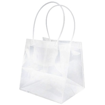 Пакет 22*22*22см PET прозрачный с ручкой