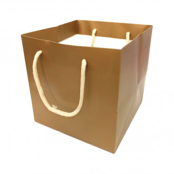 Пакет 18*18*18см коричневый