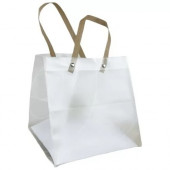 Пакет 18*18*18см PET с коричн/ручками