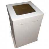 Коробка 30*30*45 с окном в пленке