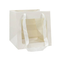 Пакет Белый с окошком 20*20*20см