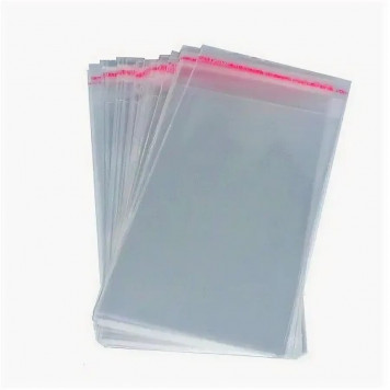 Пакетики 12*14 на липкой ленте, 100шт