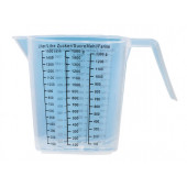 Стакан мерный Доляна, 1.5 л, пластик, прозрачный