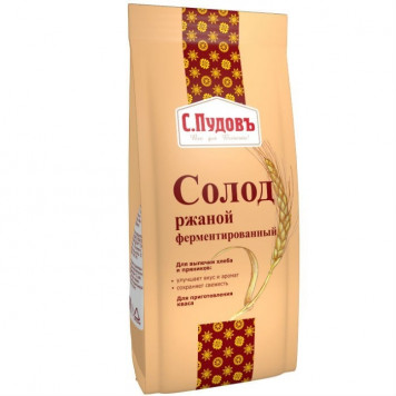 Солод ржаной ферментированный «С. Пудовъ», 300 г