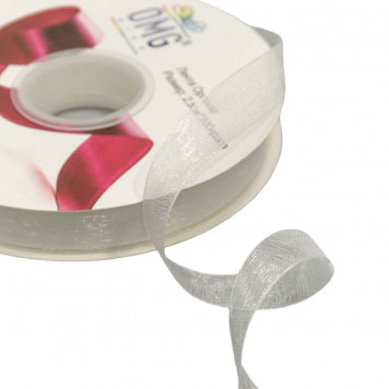 Лента атласная 1,5см 100ярд Жемчужно-белый