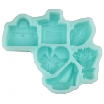 Силиконовая форма 2131 Конфетный набор для девушки