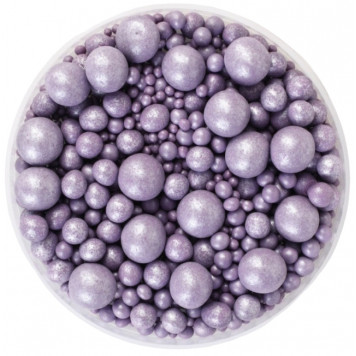 Драже Жемчужный микс Сиреневый, 100г