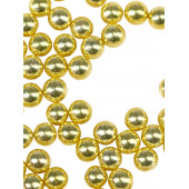 Кондитерский декор, шарики 7 мм, золото, 20 г