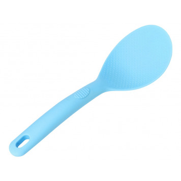 Ложка Доляна «Дуэт», 24×7.5×4 см, голубая