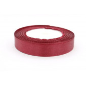 Лента атласная 12мм бордовый 23м №48