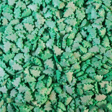 Посыпки Елки зеленые перламутровые, 50г