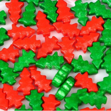 Кондитерская посыпка «Новогодняя ёлочка», микс, 20 г