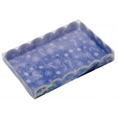 Коробка для печенья, кондитерская новогодняя упаковка «С Новым годом!», 22×15×3 см