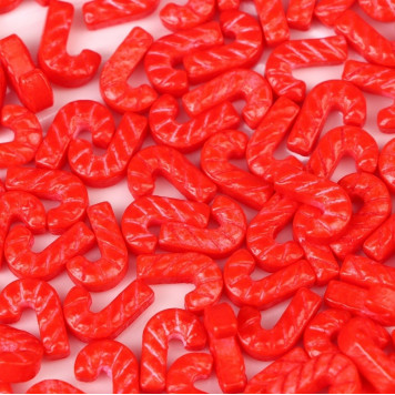 Кондитерская посыпка «Трость», красная, 20 г