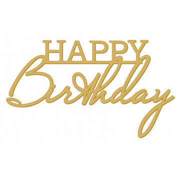 Набор топперов HB серебро акрил нов10