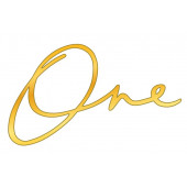 Топпер One акрил серебро нов143