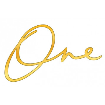 Топпер One акрил серебро нов143