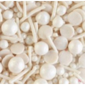 Посыпки Белые шарики, вермишель и конфетти 17, 50г