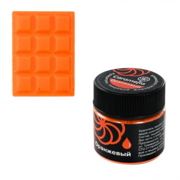 Краситель сухой жирораств. Caramella Оранжевый, 5г