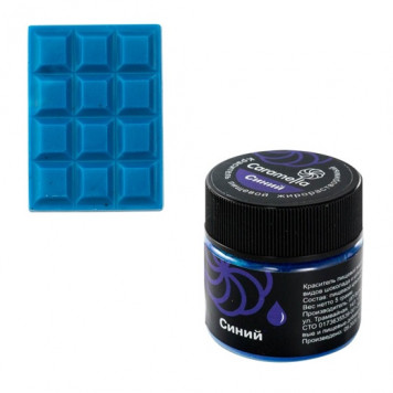 Краситель сухой жирораств. Caramella Синий, 5г