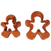 Вырубки Пряничный человечек пластик, 2шт