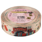 Лента атласная «Щелкунчик», 25 мм, 23 ± 1 м