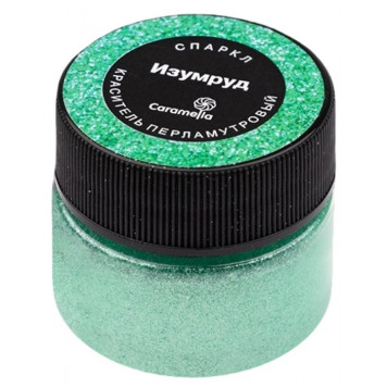 Краситель перламутровый Caramella Спаркл Изумруд, 5г