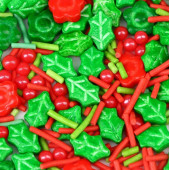 Посыпки Новогодняя омела, 20г