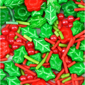 Посыпки Новогодняя омела, 20г