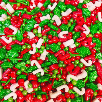 Посыпки Новогодний микс, 50г