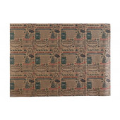 Бумага упаковочная крафтовая «Новогодняя газета», 50×70 см