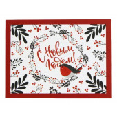 Открытка - комплимент «Новогодний венок», 6×8 см