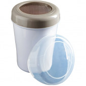 Диспенсер для сахарной пудры Доляна, 220 мл, 7.5×9.5 см, белый