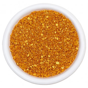 Кондитерская посыпка «Сахар»: золотая, 50 г