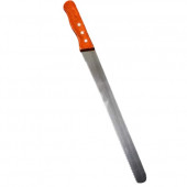 Нож с широкими зубчиками 30см с дерев ручкой