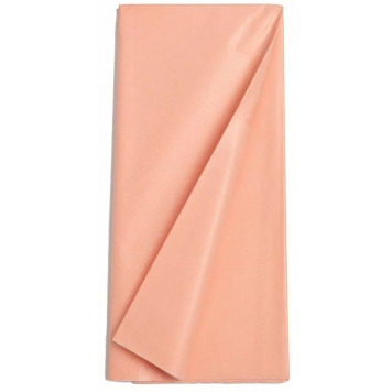 Бумага тишью Персиковый 50*66см, 10листов