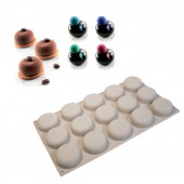 Форма для муссовых десертов Globe (Глоуб), 15 ячеек