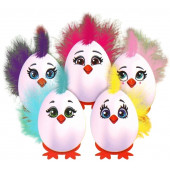 Набор для украшения яиц на подложке «Панки» на пасху, 13 х 10 см.