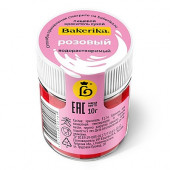 Краситель сухой водораств. Bakerika Розовый, 10г