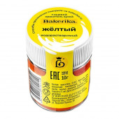 Краситель сухой жирораств. Bakerika Желтый, 8г