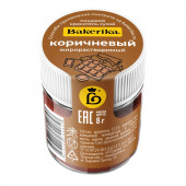 Краситель сухой жирораств. Bakerika Коричневый, 8г