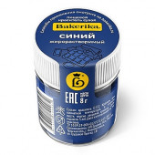 Краситель сухой жирораств. Bakerika Синий, 8г