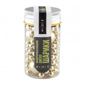 Посыпки Mixie Диско-шарики золото, 45г