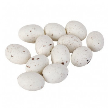 Драже Яйца белые в крапинку, 90-100г