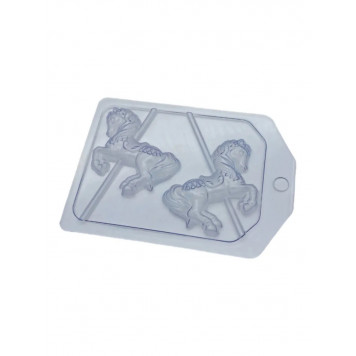 Форма пластиковая Карусель Лошадка 70мм
