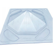 Форма пластиковая Карусель Крышка с бортиками 12см