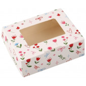 Коробка подарочная с окном «Самой чудесной», 10×8×3.5 см, самосборная