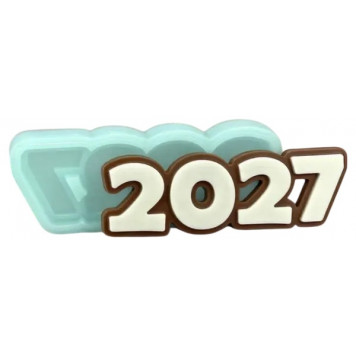 Силиконовая форма №2509 "Рамка 2027" №2