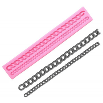 Молд 27х4,2х1,2 см "Цепь" 2581374